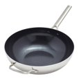 thumbnail image 1 of Blue Diamond Triple Steel Wok, 32 cm, 1 of 4