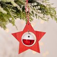 thumbnail image 1 of Clearance! Christmas Decorations Props Christmas Tree Pendants Santa Claus Bell Decoration Pendant, 1 of 4