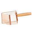 thumbnail image 3 of TISHITA Cats Litter Scoops Cat Sand Toilet Cleaning Tool Mesh Screen Fecal Spoon Cleaner rose gold, 3 of 8