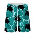 thumbnail image 1 of TIHLMK Men 3D Printing Breathable Seaside Vacation Beach Shorts Swimming Trunks, 1 of 2
