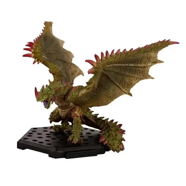 Genuine Scale Model Monster Hunter Rise of Dawn Series Male VALSTRAX Rathalos Nargacuga Velkhana Action Figure Toys,J