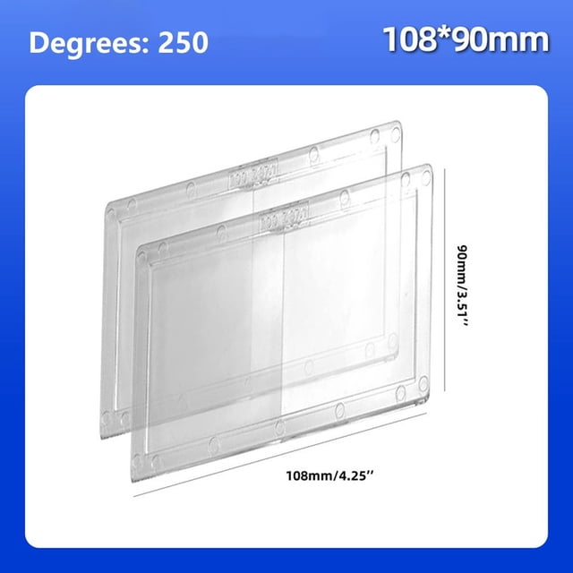 1Pcs Magnification Welding Lens 3.51x4.25 in Welding Cheater Lens Welding Helmet