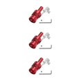 thumbnail image 2 of ZheElen Sifflet de Voiture Universel Modification _ Tuyau d'Échappement Sifflet Rouge TG Ensemble de 3, 2 of 6