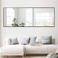 thumbnail image 3 of NeuType Full Length Floor Mirror Rectangular Black 59"x16", 3 of 7