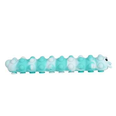 Amdohai Popits Caterpillar Decompression Sucker Bubble Ball To Vent Glowing Pinch Squeeze Toy Fidget Toys