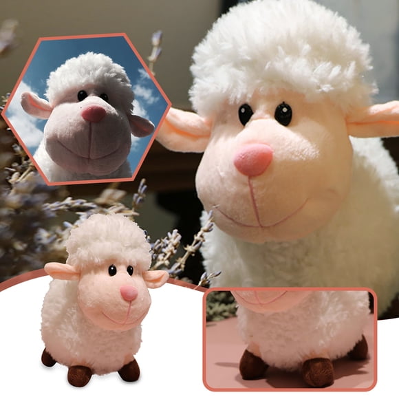 QIPOPIQ Sheep Stuffed Animal, Soft Plush Lamb, Cute Lamb Toys