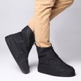thumbnail image 4 of Unisex Shoes Covers Rain Boots Cover PVC Reusable Non-slip Cover Waterproof, 4 of 9