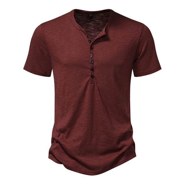 LUOGENLI T-shirts pour Homme pour Hommes T-shirts Décontractés Mode Basique T-Shirt à Manches Courtes Haut T-shirts pour Homme T-Shirt Graphique T-Shirt Drôle de Pâques pour Homme T-Shirt Graphique Drôle Vêtements d'Été Rouges m