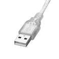 thumbnail image 4 of 121cm USB 2.0 Male To USB 2.0 to cable Digital Firewire iEEE 1394 4 Pin Male Adapter Cable for Digital Devices, 4 of 6