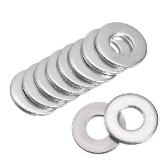 Unique Bargains #12 316 Stainless Steel Flat Washer for Screw Bolt 100 Pack