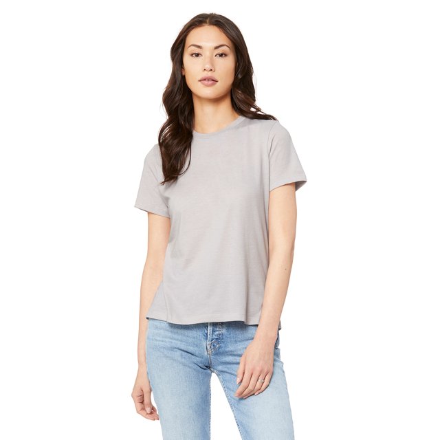 Bella + Canvas Women's Relaxed Heather CVC Short-Sleeve T-Shirt
