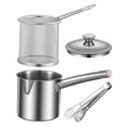 thumbnail image 4 of simhoa Deep Fryer Pot Multipurpose Portable Steamer Tray Cooking Supplies Fryer Pan D, 4 of 8