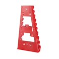 thumbnail image 1 of 1Pcs Red Plastic Wrench Organizer, 6-Wrench Capacity Tool Holder for Auto/Machine Repair, Wall or Toolbox Mount, 1 of 8