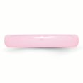thumbnail image 3 of Ceramic Pink 4mm Polished Band Size 6, 3 of 6