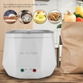 thumbnail image 2 of Electric Rice Cooker For Car Food Steamer Portable Rice Cooker Multifunctional Rice Cooker Electric Food Steamer 12V 100W 1.3 L Electric Portable Multifunctional Rice Cooker Food, 2 of 8