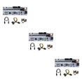 thumbnail image 2 of Shengyu PCI-E 1x to 16x Adapter with LED Indicators High Speed PCI- Extender Black 3Set, 2 of 6