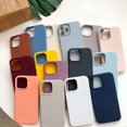 thumbnail image 3 of iPhone 12 14 13 Pro Max Plus Case Luxury Liquid Silicone Phone Case Camera Protection Case, 3 of 5