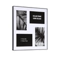 thumbnail image 4 of Slimline 4-Opening Collage Black Picture Frame, 4 of 5