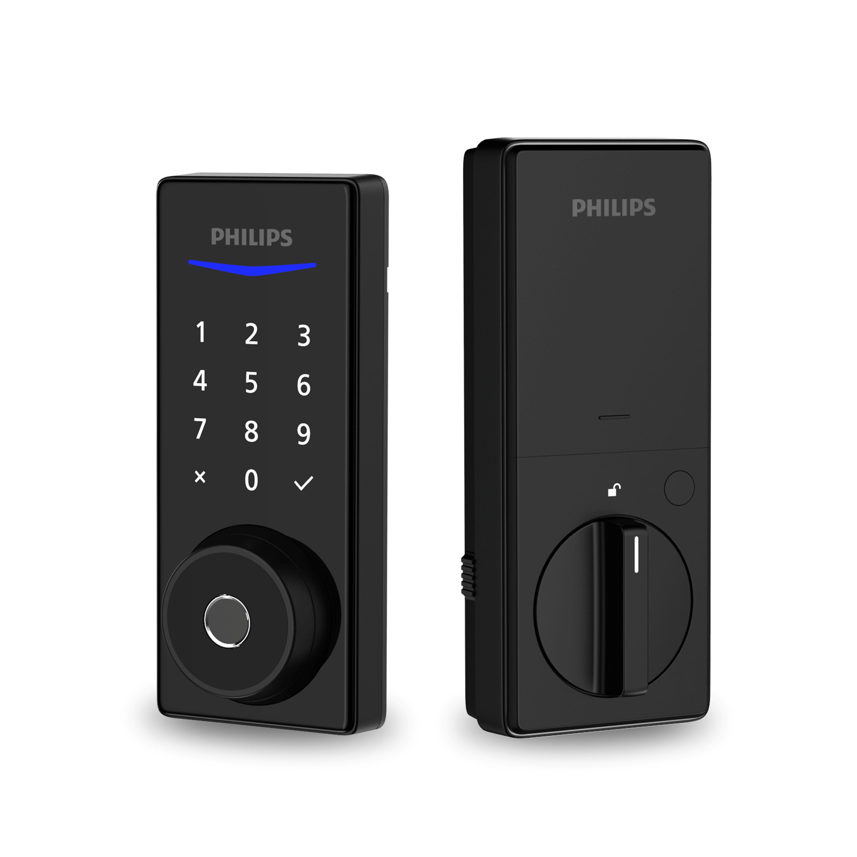 Serrure électronique Philips avec empreinte digitale et écran tactile