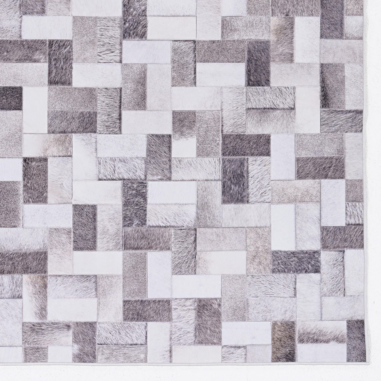 Tapis Laredo Burke gris & ivoire 6 pi 7 po x 9 pi 7 po