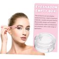 thumbnail image 4 of HUGFEGWE 24 Pcs Empty Eye Shadow Box Make up Container Makeup Container Makeup Case Eyeshadow Holder Makeup Tool Eyeshadow Supplies Eyeshadow Case Makeup Accessories Eyeshadow Container CJB91-136455, 4 of 9