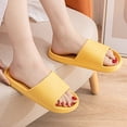 thumbnail image 4 of LSLJS Womens Mens Solid Color Slippers Super Soft Breathable Non-Slip Bedroom Home Slippers, Women's Slippers, 4 of 4