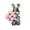 Black, variant on Sokhug Ceramic Bunny Vase – Cute Planter for Home & Office Decor, Modern Living Room & Shelf Accent, for Women & Anniversaries,Desk, Coffee Table & Bookshelf Decoration (Flower Color Random)