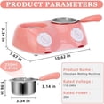 thumbnail image 2 of Mini Fondue en Pot de Chocolat Fondu avec Accessoires DIY pour la Maison, 2 of 5