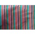 thumbnail image 3 of oneOone Cotton Silk Fabric Multicolor Stripe Print Fabric BTY 42 Inch Wide, 3 of 3
