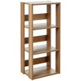 thumbnail image 1 of IRIS USA OWR-400N 3-Shelf Open Wood Shelving Unit Medium Natural 1 Pack, 1 of 5