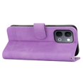 thumbnail image 2 of Wallet Case for Xiaomi Redmi A7 Pro Flip Phone Case with Card Slots, Cash Pocket, Kickstand, Magnetic Closure & Wrist Strap, TPU Soft Shell Cover Purple, 2 of 6