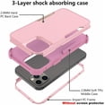 thumbnail image 2 of Étui iPhone 14 Pro Max Antichoc Anti-Poussière/anti-Chute à 3 Couches Protection Intégrale Robuste Ultra-Résistante Durable Étui pour Apple iPhone 14 Pro Max 6,7 Pouces, 2 of 5