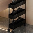 thumbnail image 4 of Laundry Room Organizer Slim Rolling Organizer Bathroom Laundry Narrow Wheels Laundry Room Shelves, 4 of 6