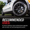 thumbnail image 4 of Power Stop Brake Kit CRK9057 Z17 Evolution Geomet; Ceramic Pads; 308 Millimeter Solid Front Coated Rotor; With Rotors/Brake Pads/Stainless Steel Hardware/Brake Lubricant/Pad Shims/Pad Wear Sensor, 4 of 5