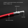 thumbnail image 2 of QualitChoice Bike Disc Brake Hose Temperature Resistant Bicycles Cable Replacement Oil Tube Professional Pipe Accessories Black 1m 1Set, 2 of 6