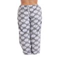 thumbnail image 3 of CHUANK Pantalon de Pyjama en Peluche pour Femmes - Vêtements de Nuit de Petite à Grande Taille (Violet - Chevron Hibou Très Grand), 3 of 3
