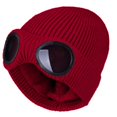 thumbnail image 4 of XZNGL Men And Women Knitting Ear Protection Woolen Cap Warm Glasses Ski Cap, 4 of 8