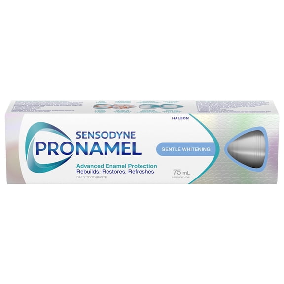 ProNamel Gentle Whitening Enamel Care Toothpaste, Mint Breeze flavour, 75ml