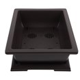 thumbnail image 4 of MasteelfCA Plastic Planter Practical Flower Pot Useful Plant Pot Gardening Pot with Tray, 4 of 9