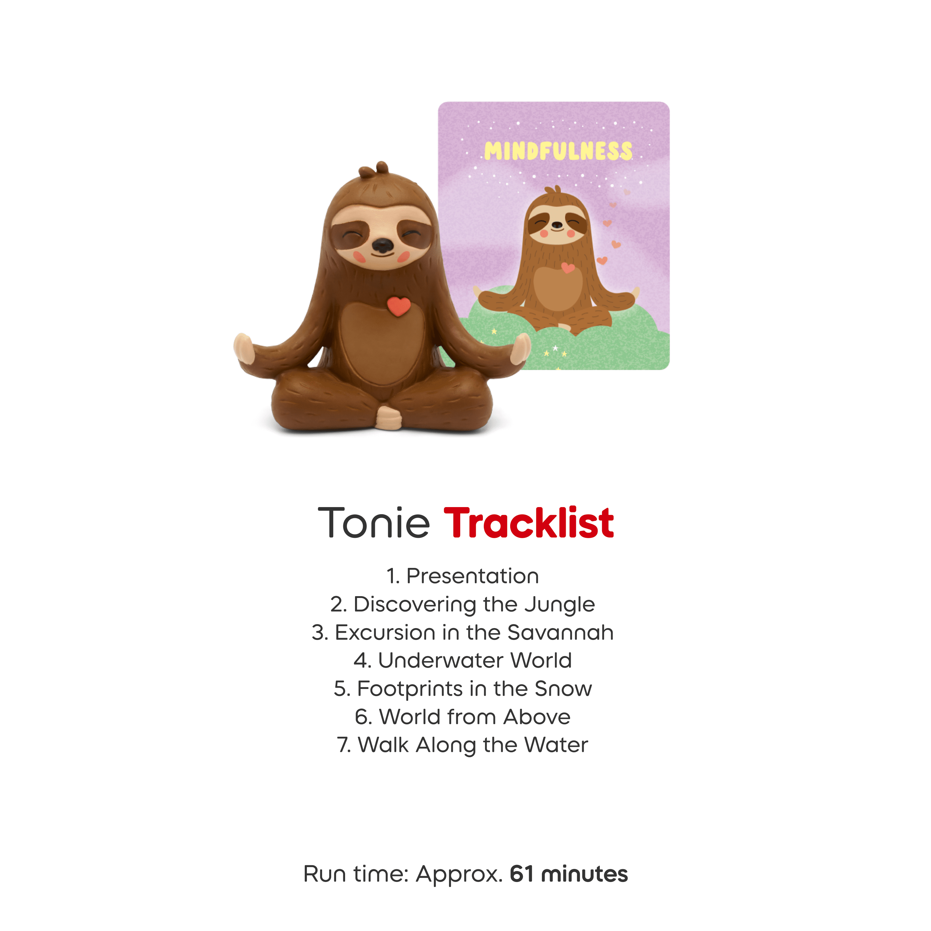 Tonies Figurine Audio - Mindfulness (Anglais)