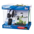 thumbnail image 1 of Penn-Plax Water-World Radius 3.4 Gallon Frameless Desktop Aquarium Kit with Cascade 170 Internal Filter, 1 of 7