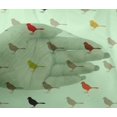 thumbnail image 4 of oneOone Viscose Chiffon Fabric Artistic Bird Decor Fabric Printed BTY 42 Inch Wide, 4 of 4