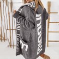 thumbnail image 2 of 2025 Ladies Print Knit Sweater Cardigan Buttonless Hoodie Casual Oversized Sweaters Loose Sweater, 2 of 4