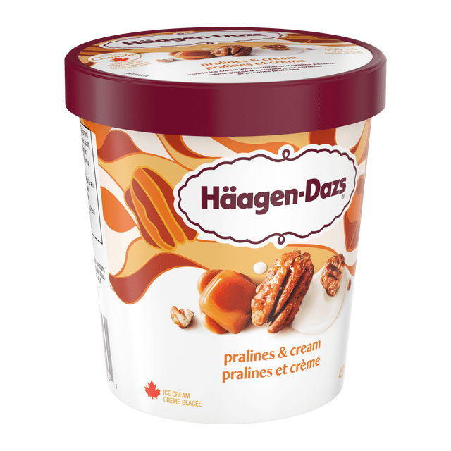HAAGEN-DAZS Pralines & Cream, 450 ml