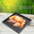 thumbnail image 2 of Growcolor Plateaux de Restaurant en Forme de Rectangle en Bois Massif thé café collation Repas Repas Plateau de Service (30 * 30), 2 of 9