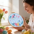 thumbnail image 2 of TIELUTT Easter Embroidery for Beginners DIY Knitting Books for Kids Knitting compatible with Machines 22 Needle Dpn Knitting Needles Set Knitting Books 2022 Knitting Needles Set Circular Interchangea, 2 of 5