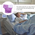 thumbnail image 4 of OUNONA Comfortable Breathable Adult Diaper Purple Washable Sticky Leakproof for Hospital, 4 of 8