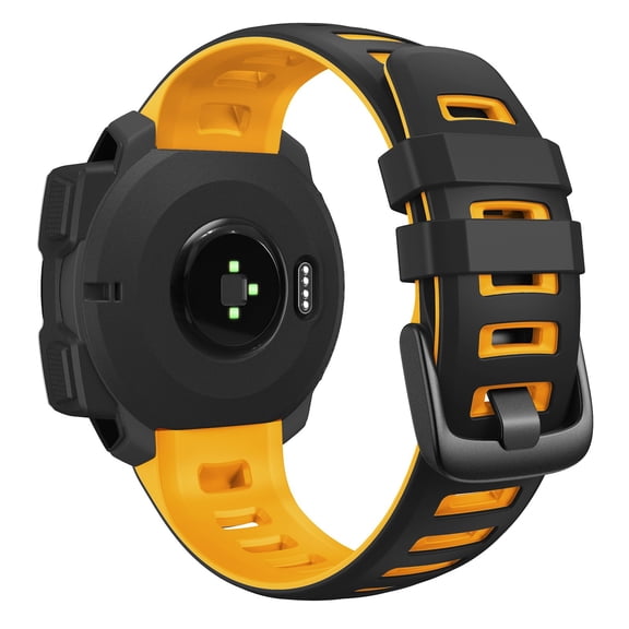 WIFKLSIIPG for Garmin Instinct /Garmin Instinct EsportsSmart Watch Silicone Dual Color Replacement Strap