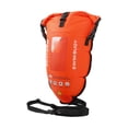 thumbnail image 3 of Almencla 30L Highly Visible Swim Buoy Float for Training Open Water Swimming Swimmers Orange, 3 of 8