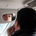thumbnail image 4 of Car Cosmetic Mirror Space-saving High Clearly Oval-shaped Car Visor Vanity Mirror for Car, 4 of 10